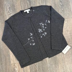 Embroidered Cardigan